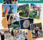 The front cover of the 2024 budget with a collage of community photos