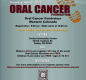 Oral Cancer Foundation Flyer
