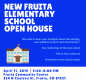 New Fruita School Open House Flyer