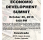 Economic Development Summit Poster